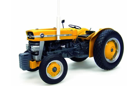 tractor amarillo