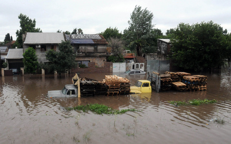 Inundaciones en Rosario