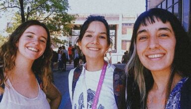 Agustina Crespi, Pilar Aphalo y Abi Bais