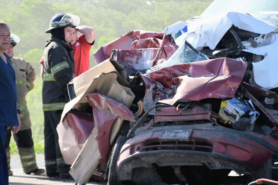 Un muerto en un triple choque en la autopista Rosario- Santa Fe