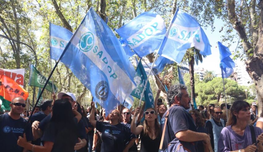 Marcha Docente - Sadop - 16/02/24