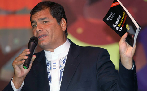 Rafael Correa, ley de comunicacion